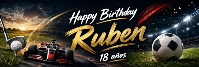 Cumpleaños deportivo premium